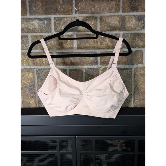 Bravado Basics Nursing/ Handsfree Pumping Breastfeeding Bra Size XXL Beige - Picture 4 of 5